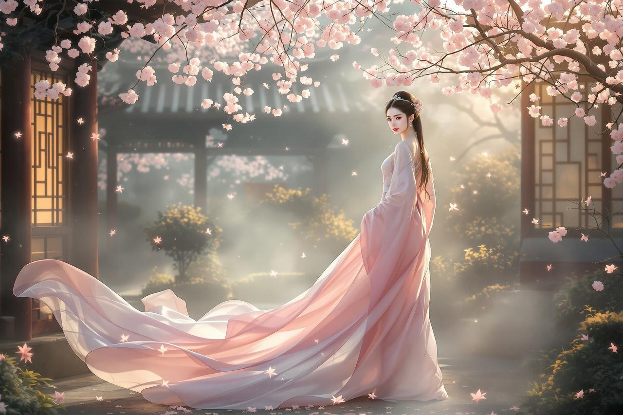 吃瓜群 - 某小花旦新剧路透曝光，古装造型美出新高度